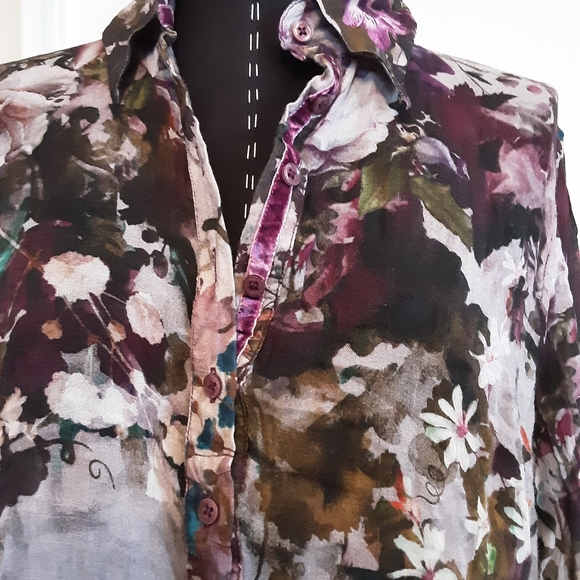 Georg Roth Flower Print Tunic - Picture 2 of 6